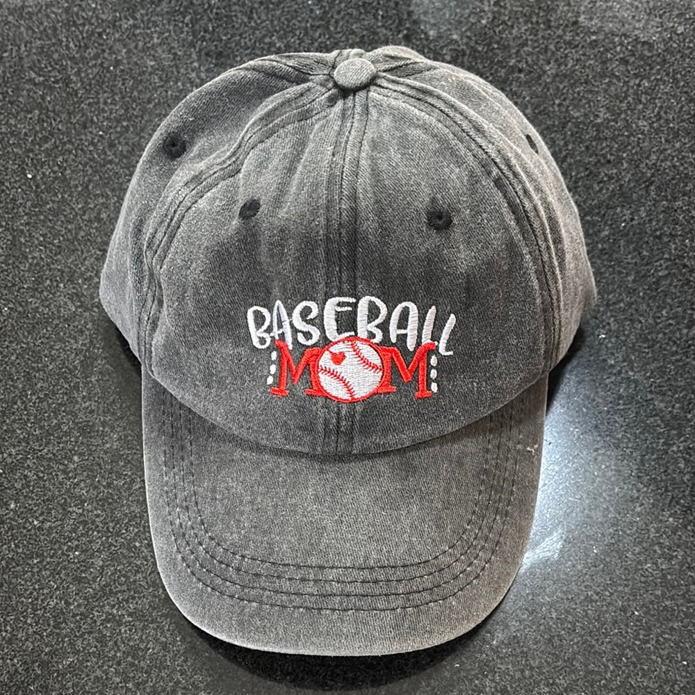 Baseball Mom Cap